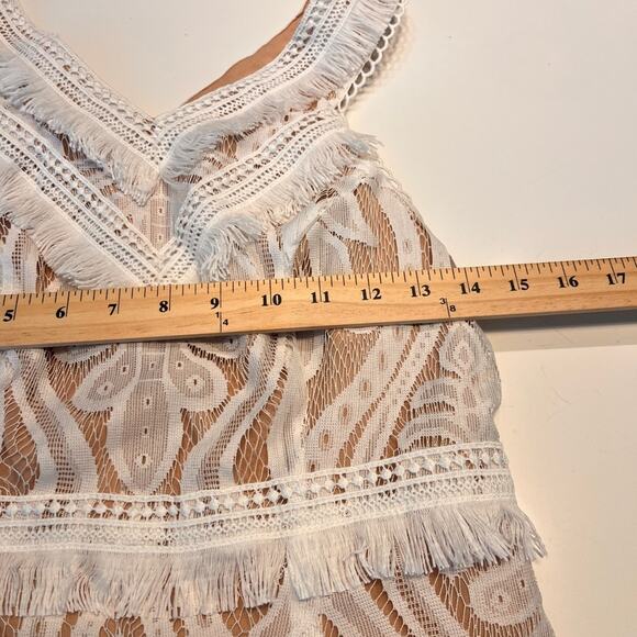 Ryse the Label Michi Lace Knee Length Dress NWOT size Small - Picture 10 of 13